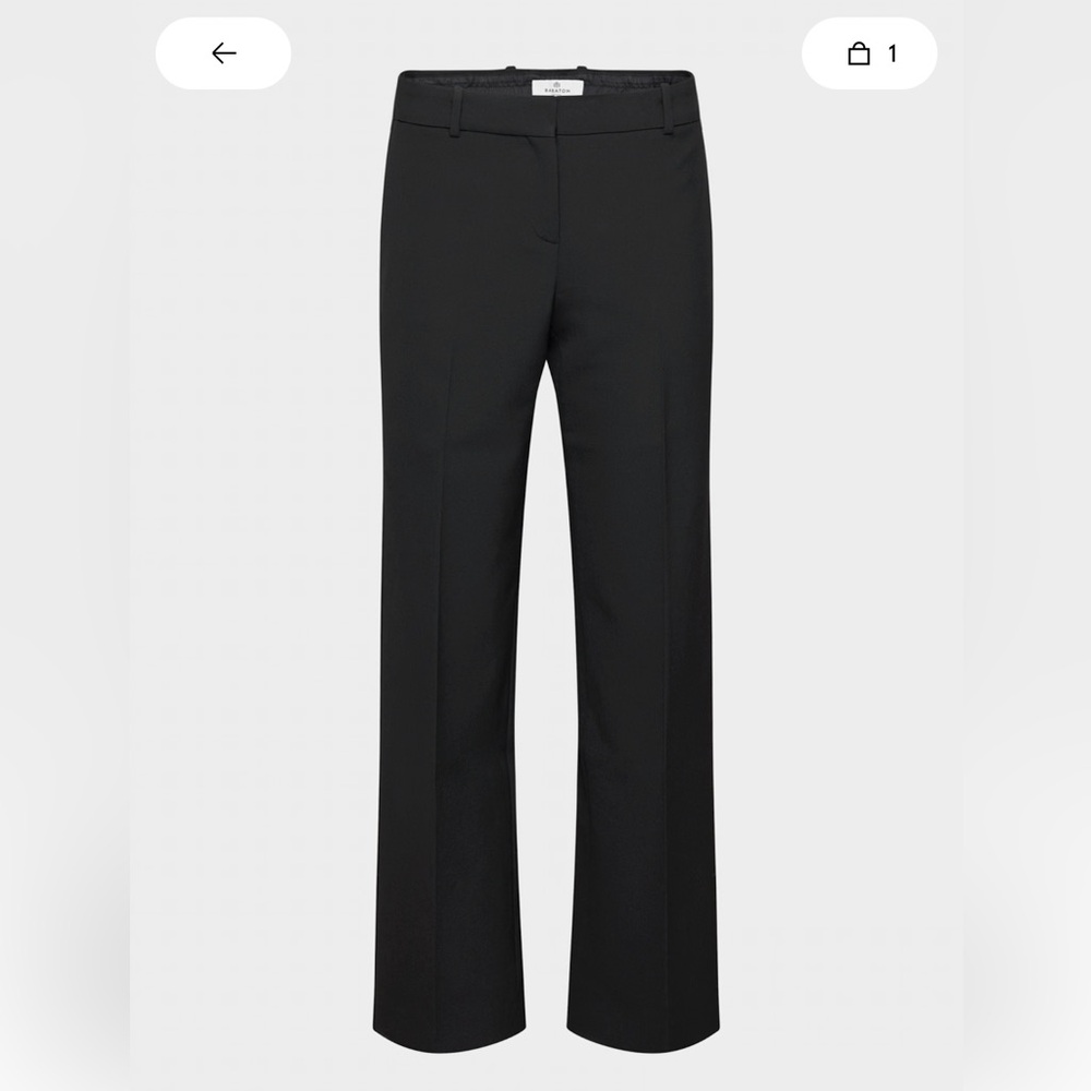 New Agency Lo-Rise Pant - (Re)ssential
Black
